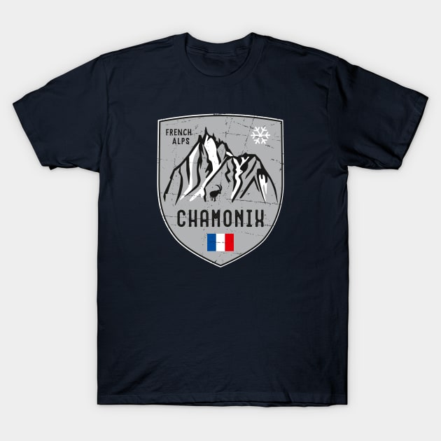 Emblem Chamonix T-Shirt by posay